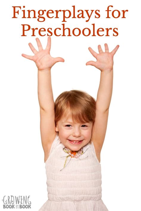 Super Fun Fingerplays For Preschoolers Growing Book By Kindergarten Fingerplays - Kindergarten Fingerplays