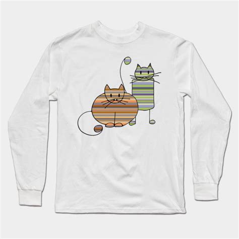 super sweet black grey tabby kitten cat Long Sleeve T-Shirt