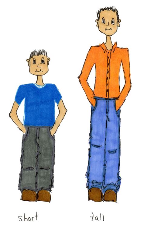 super tall boy clip art