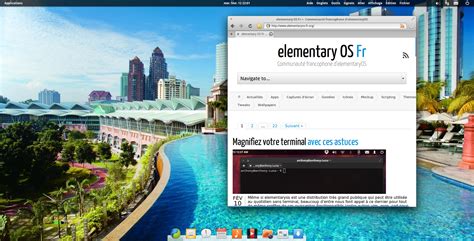 super wing panel elementary os