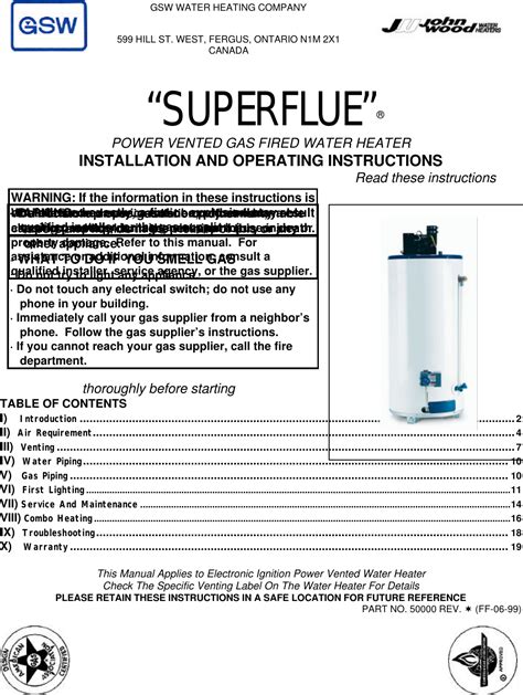 Download Super Flue User Guide 