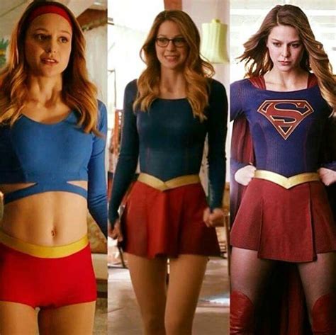Supergirl belly button