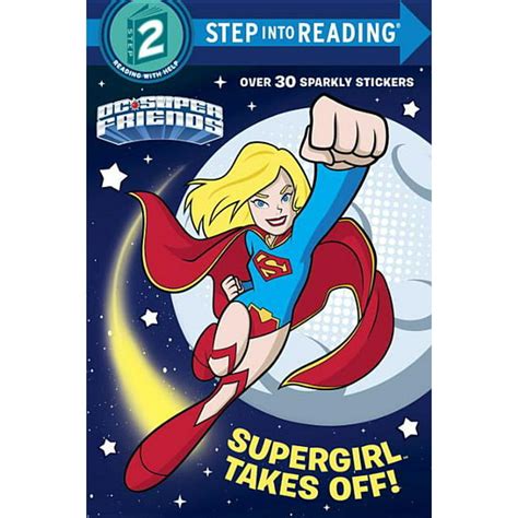 Download Supergirl Takes Off Dc Super Friends Step Into Reading 
