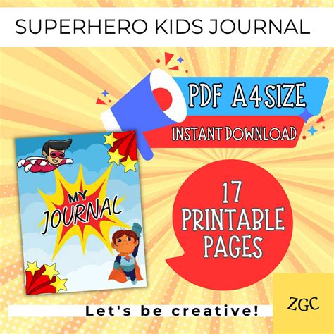 Superhero Journal