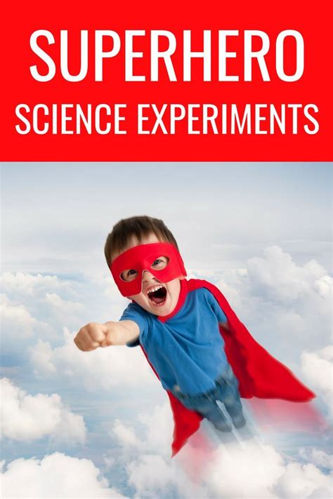 Superhero Science Activities Test Your Powers Superhero Science Activities - Superhero Science Activities