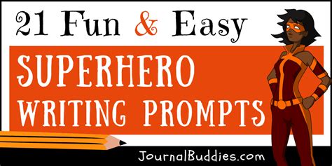 Superhero Writing Prompts 21 Fun And Easy Ideas Superpower Writing Prompts - Superpower Writing Prompts