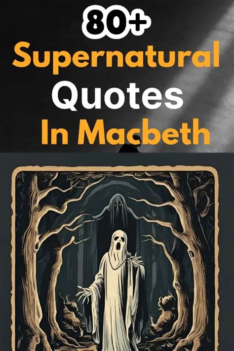 Supernatural Macbeth Quotes