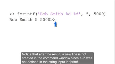 superscript in matlab fprintf example