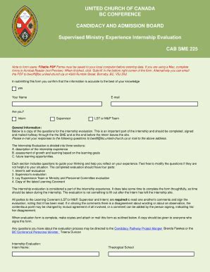 Read Supervised Ministry Education Evaluation 