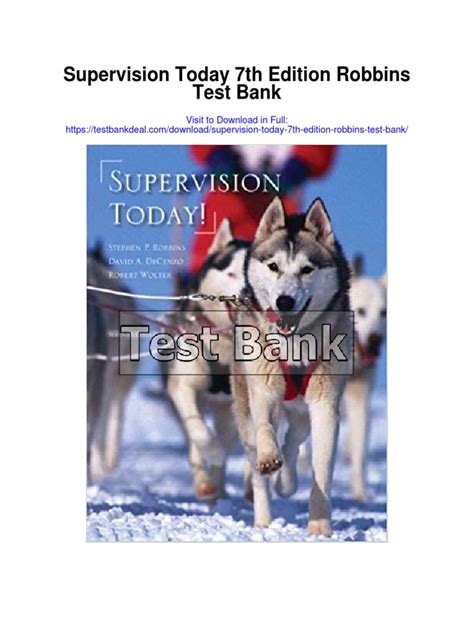 Read Online Supervision Today 7Th Edition Test Bank 