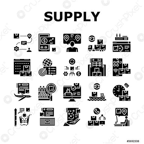 supply chain icons windows