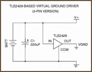 supply-splitting: TLE2426 alternatives? diyAudio