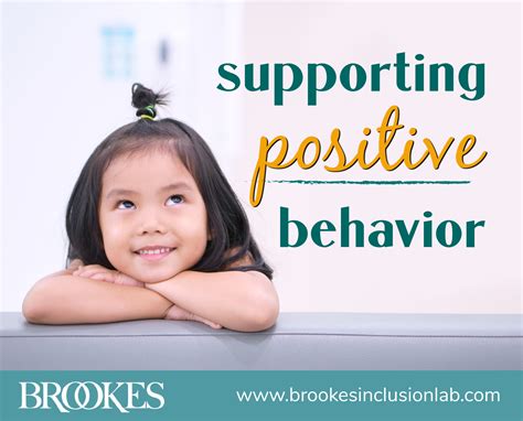 supporting positive behavior in children teens wi
