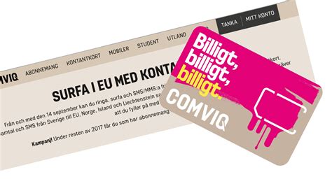 surfa inom eu comviq