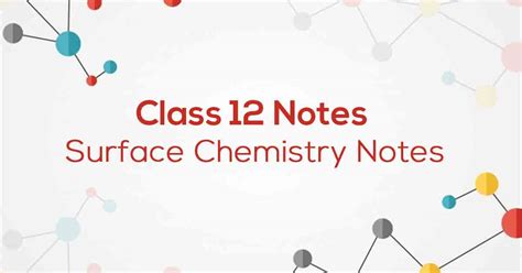 Surface Chemistry Class 12