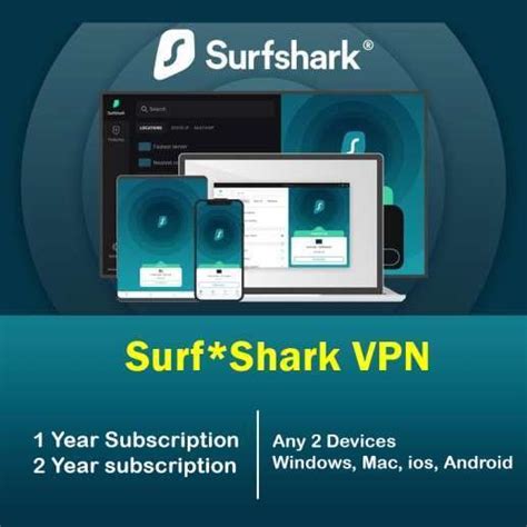 surfshark 1 year subscription