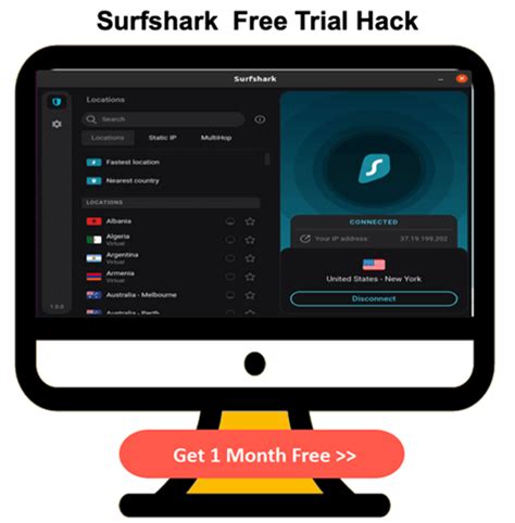 surfshark 30 day trial