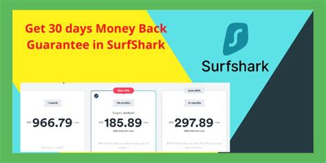 surfshark get money back