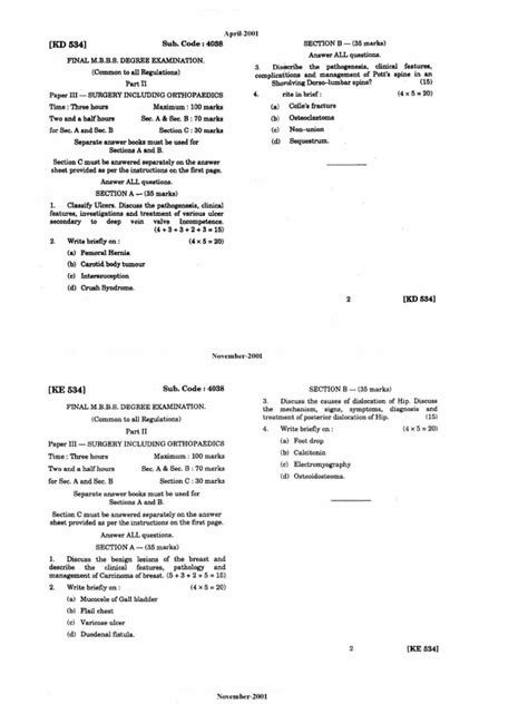 Full Download Surgery Question Papers 