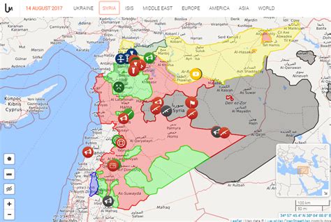 Suriye Live Map