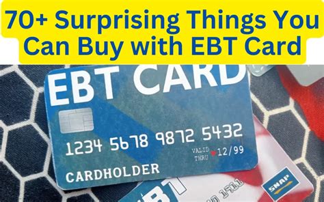 Surprising Things You Can Buy With Ebt 2022