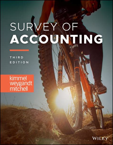 survey of accounting 3rd edition solution manual