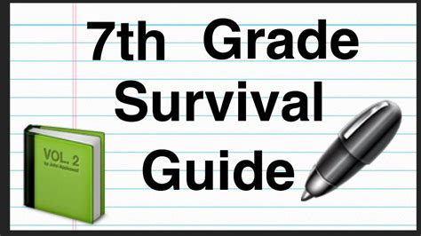 Survival Guide To Seventh Grade Nhpchariotpaper Com 7th Grade Tips - 7th Grade Tips