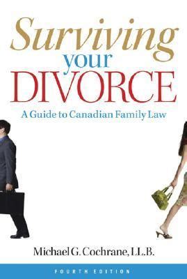 Full Download Surviving Your Divorce A Guide To Canadian Family Law 