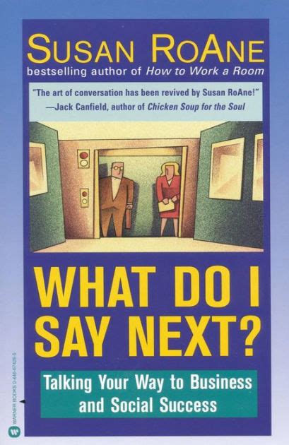 Download Susan Roane What Do I Say Next 