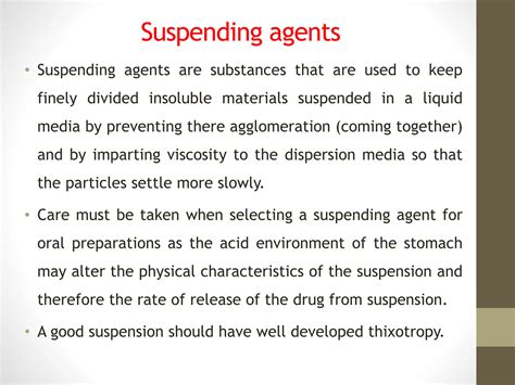 Suspending Agent Adalah