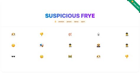 Suspicious Frye Emoji