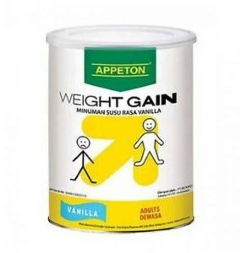 susu appeton weight gain