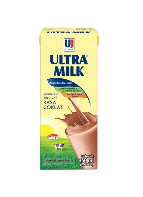 susu ultra milk coklat