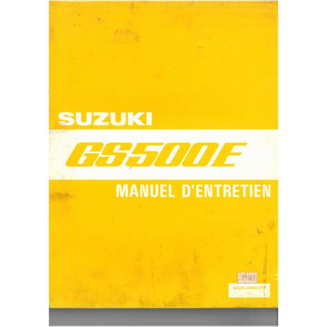 Suzuki Engine Division Manuel