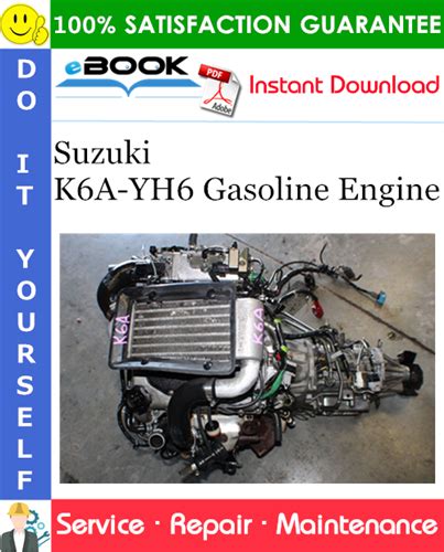 Suzuki K6a Yh6 Engine Technical Repair Manual
