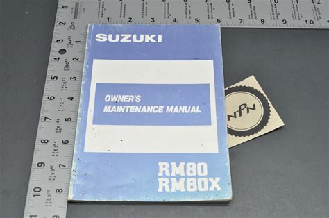 Suzuki Rm80 Workshop Manual
