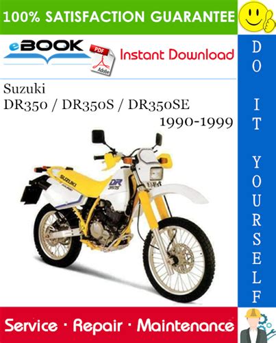 Full Download Suzuki Dr350 Dr350S Dr350Se Service Repair Manual 1990 1991 1992 1993 1994 1995 1996 1997 1998 1999 