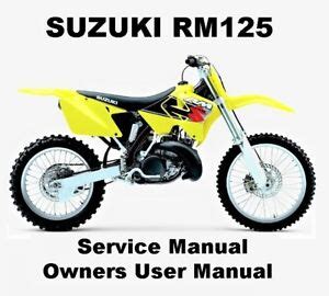 Download Suzuki Rm125 Manual 92 Vbou 
