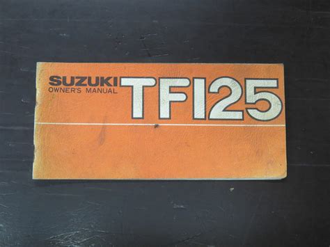 Download Suzuki Tf125 Service Manual File Type Pdf 