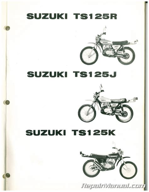 Full Download Suzuki Ts125R Manual 