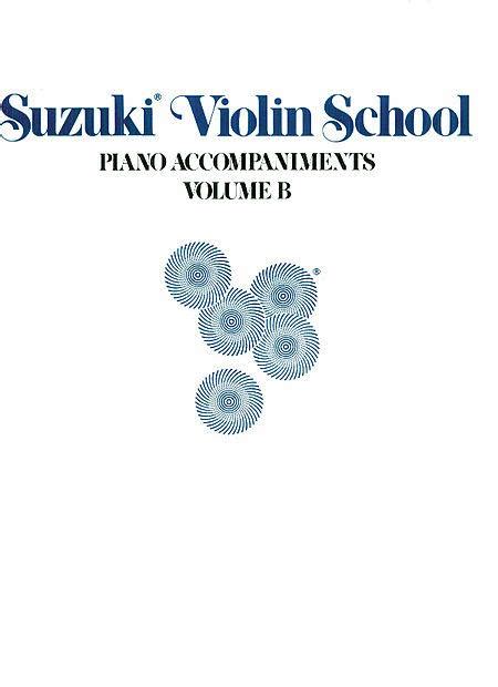 Download Suzuki Violin School Piano Accompaniments Vol B 