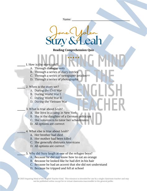 Full Download Suzy And Leah Practice Test 