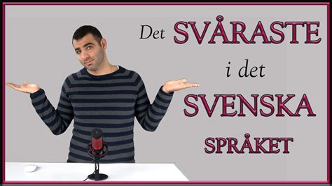 svåraste ordet att uttala på svenska