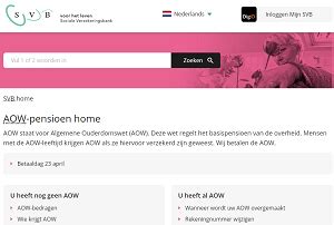 svb betaaldagen aow