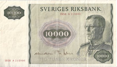 svenska sedlar 10000