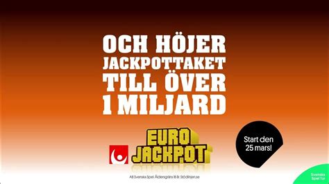 svenska spel jackpot information