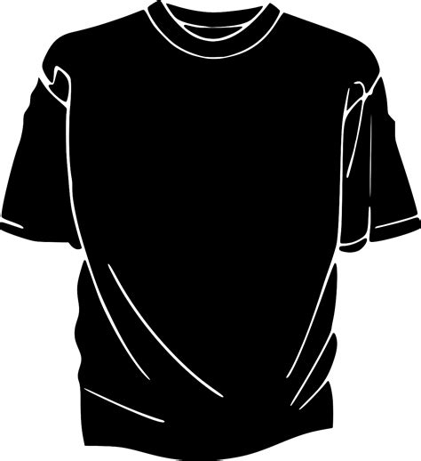 Svg Apparel Shirt T Shirt Template Baju Hitam Depan Belakang - Baju Hitam Depan Belakang