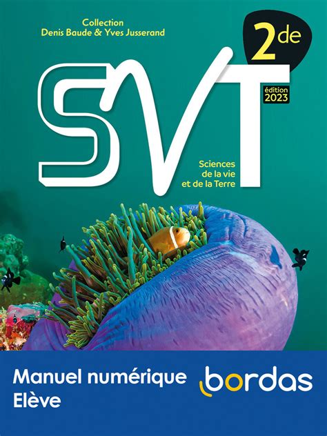 Read Svt Seconde Editions Bordas 