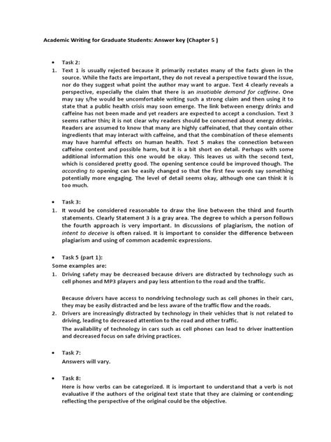 Download Swales And Feak Answers 