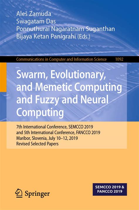 Swarm Evolutionary And Memetic Computing Second International Conference Semcco 2011 Visakhapatnam India December 19 21 2011 Proceedings Computer Science And General Issues